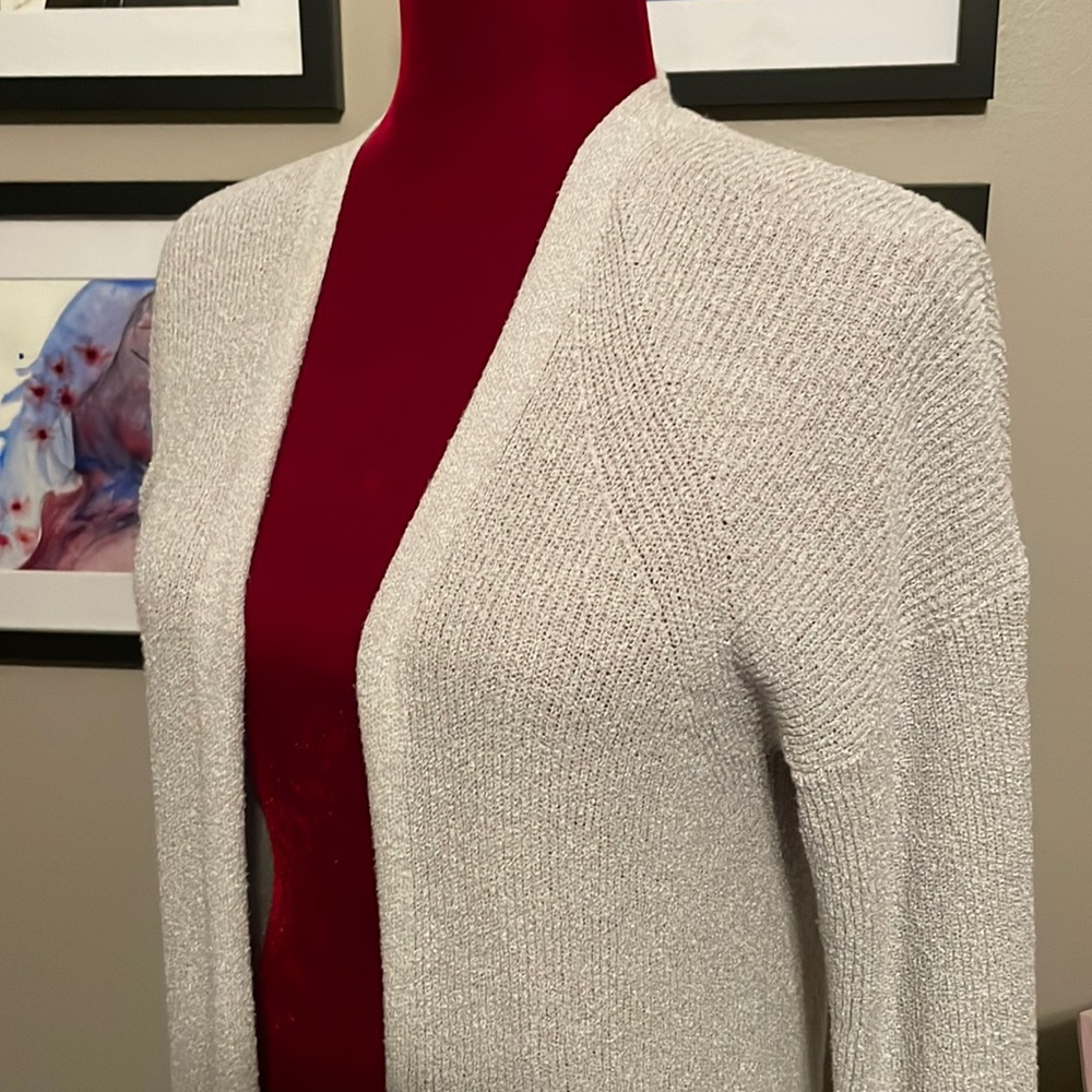 Express sweater in light gray, great condition
